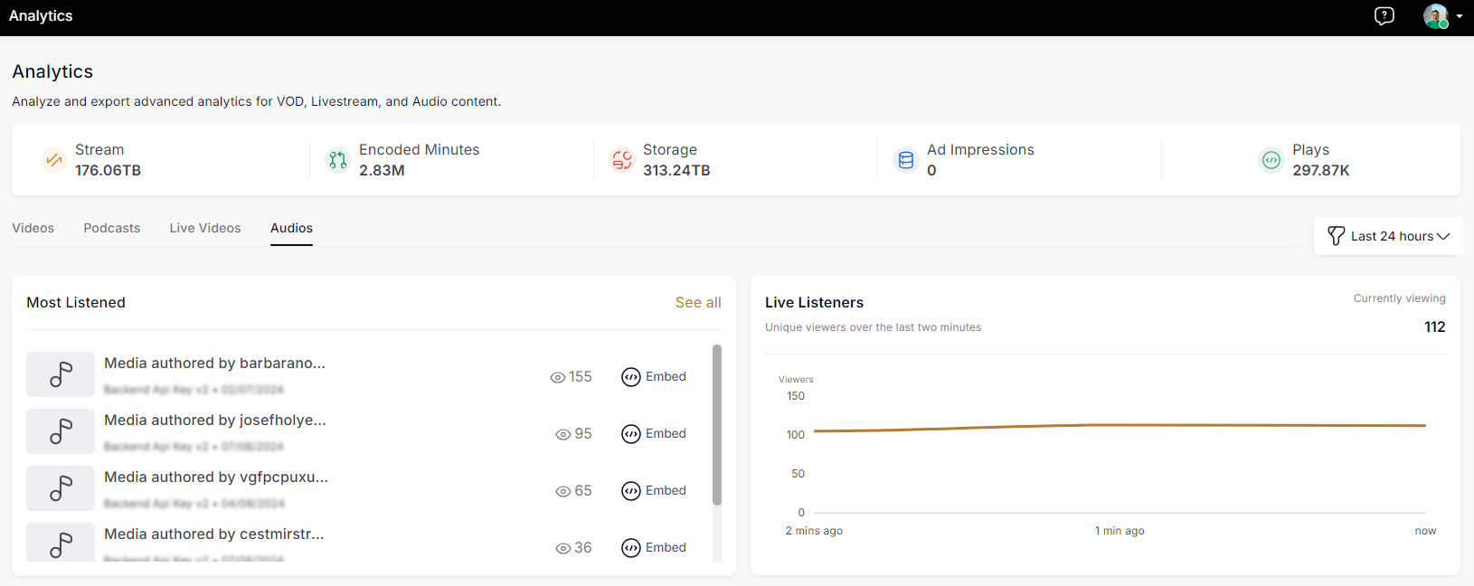 advanced audio analytics