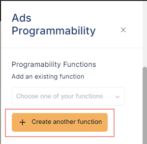 create another function button